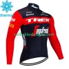 Radtrikot Winter Thermal Fleece Trek Segafredo 2023
